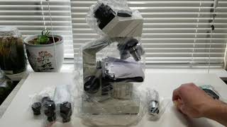 Omax 40x  2000x Microscope Unboxing amp Review [upl. by Gowrie]