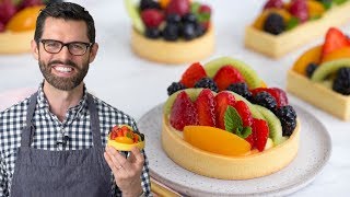 The BEST Fruit Tart Recipe [upl. by Georgetta]