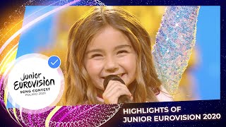 Highlights of the Junior Eurovision Song Contest 2020 [upl. by Ailati944]