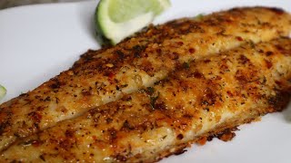 Super Easy Oven Baked Fish RecipeFish Recipe Quarantine Recipe [upl. by Thorstein]