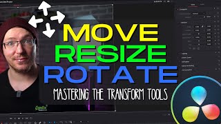 Move Resize Rotate AND MORE in Davinci Resolve  Mastering the Transform Tools [upl. by Newcomb]