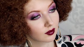 Historically Accurate 1970s DISCO Makeup Tutorial [upl. by Latrell]