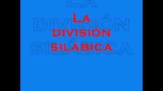 División silábica [upl. by Behka]