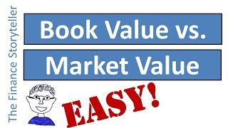 Book Value vs Market Value of Shares [upl. by Drucie]