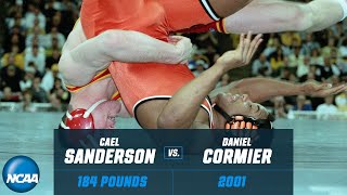 Cael Sanderson v Daniel Cormier NCAA title match at 184 pounds [upl. by Reahard]