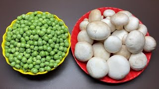 Matar Mushroom Recipe  घर पर बनाये एकदम रेस्टोरेंट जैसा मटर मशरुम की सब्ज़ी  Mushroom Recipe [upl. by Jarlath373]