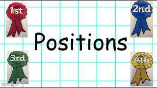 Positions  Maths Year 1 [upl. by Erme]