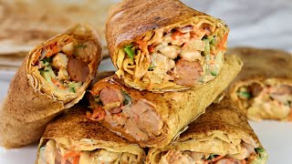 HOW TO MAKE PERFECT SHAWARMA  CHICKEN SHAWARMA  SISI JEMIMAH [upl. by Ennaid]