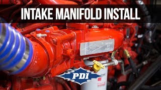 How to Install PDI Intake Manifold  Cummins ISX15 amp X15 [upl. by Moriarty132]