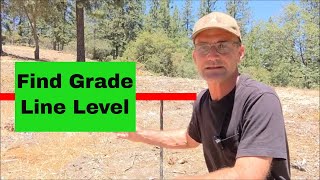 How to Use a Line Level to Calculate Grade Slope [upl. by Eessej902]