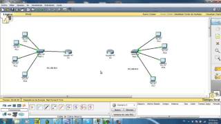 Redes Fibra Optica Packet Tracer [upl. by Anahsar286]