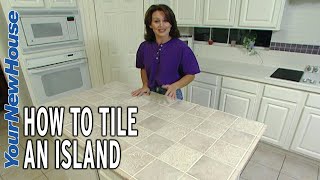 Tiling an Island  Do It Yourself [upl. by Rosane]