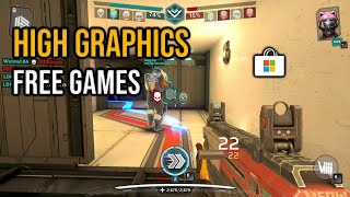 Top 14 FREE Games on Windows 10 Store  High Graphics [upl. by Shuman]