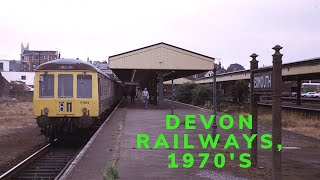 Railways in Devon in the 1970s [upl. by Tisbe379]