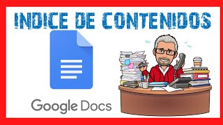 🚨Cómo crear un índice o tabla de contenidos en Google docs WORD  Curso Google Educador nivel 1 [upl. by Webb344]