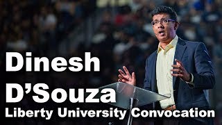 Dinesh DSouza  Liberty University Convocation [upl. by Yespmed]