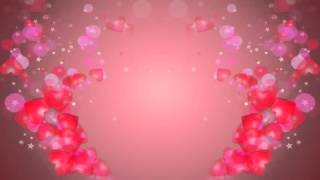 Hearts Free animated background footage [upl. by Capon439]