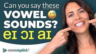 Pronunciation Practice 👄 Difficult Vowel Sounds DIPHTHONGS [upl. by Latricia863]