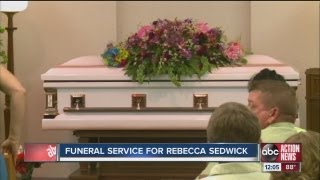 Funeral for Rebecca Sedwick victim of cyber bullying held in Bartow [upl. by Milewski719]