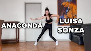 DANCE COVER  ANACONDA  Luisa Sonza espelhado [upl. by Leno]