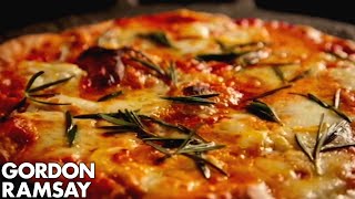 How to Make Margherita Pizza at Home  Gordon Ramsay [upl. by Daphene]