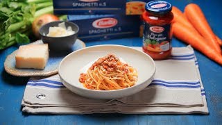 BARILLA SG  Spaghetti Bolognese [upl. by Aramanta]