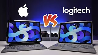 WHY PAY MORE Apple Magic Keyboard vs Logitech Folio Touch [upl. by Honora]