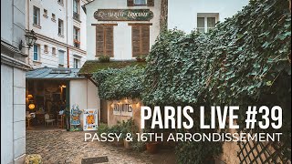 Paris Live 39 Passy amp the 16th Arrondissement [upl. by Vidda]