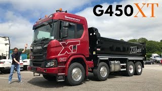 2018 SCANIA XT G450 Tipper Truck  Full Tour amp Test Drive [upl. by Perkoff]