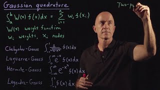 Gaussian Quadrature  Lecture 40  Numerical Methods for Engineers [upl. by Ameyn]