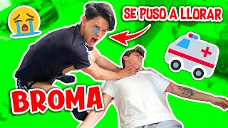 HAGO LLORAR A MI AMIGO con esta BROMA PESADA 😱 [upl. by Corb719]