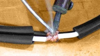 How to repair a cut power tool cord [upl. by Adliwa387]