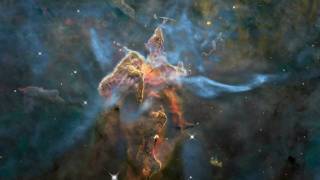 NASA  Hubbles 20th  A 3D Trip into the Carina Nebula [upl. by Bouley927]