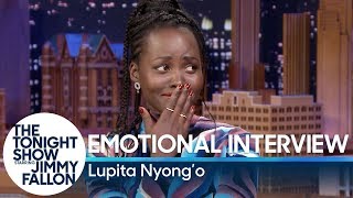 Emotional Interview with Lupita Nyongo [upl. by Hsuk784]