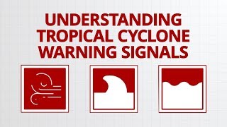 Understanding Tropical Cyclone Warning Signals Typhoon Signals [upl. by Kanal912]