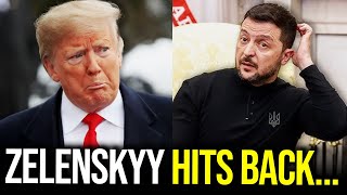 Zelenskyy HITS TRUMP BACK with Hilarious Troll [upl. by Libbna]