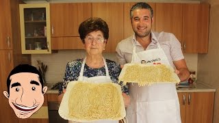 Italian Grandma Makes FRESH SPAGHETTI PASTA FROM SCRATCH [upl. by Schlesinger]