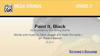 Paint It Black arr Roland Barrett – Score amp Sound [upl. by Allebram]