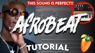 MAKING AN AFROBEAT FROM SCRATCH Afrobeat Tutorial  FL Studio [upl. by Tisha]