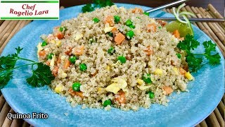 QUINOA ESTILO ARROZ FRITO  RECETA DELICIOSA [upl. by Tiffanie]