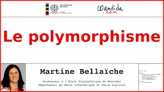 Le polymorphisme  Martine Bellaïche [upl. by Chelsae]