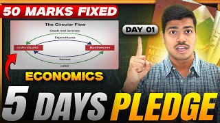 5 Days Pledge  DAY 01  50 Marks in Economics  Most Important Questions  Class 12 Boards 2025 [upl. by Artim]