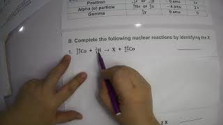 Balancing Nuclear Reactions [upl. by Nahama]