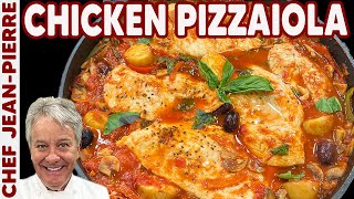 One Pot Chicken Pizzaiola Recipe  Chef JeanPierre [upl. by Ahseital]