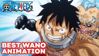 The Best of Wano Animation  One Piece [upl. by Allehcim]