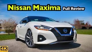 2019 Nissan Maxima FULL REVIEW  DRIVE  Maxima Gets a Big Dose of GTR for 2019 [upl. by Stanton]