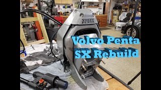 Reassembling a Volvo Penta SXM Outdrive Transom Assembly [upl. by Netsrejk483]