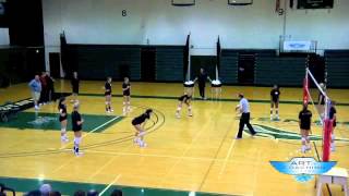 Dig Set Hit Volleyball Drill [upl. by Anonyw]