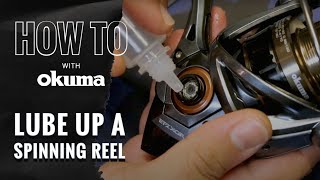 Okuma How To Lubricate Your Spinning Reel [upl. by Eul]