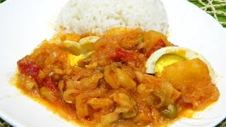 Bacalao ala Vizcaina or Basque style Cod Fish Stew [upl. by Nikkie]